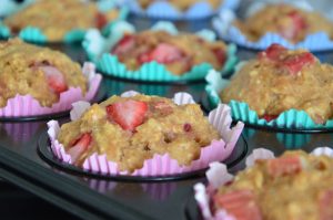 aardbei-rabarber-muffins