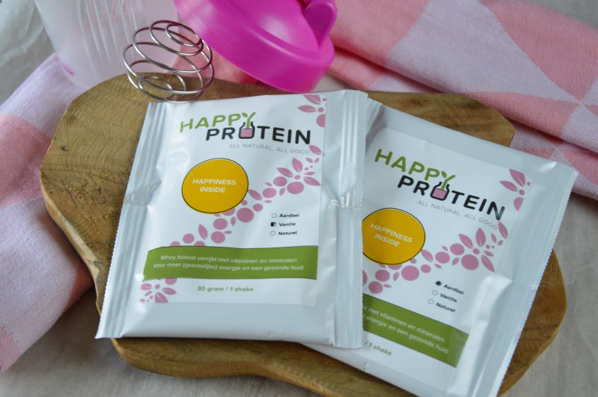 Review: 100% natuurlijk eiwitpoeder van Happy Protein