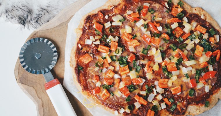 Snelle en gezonde pizzabodem